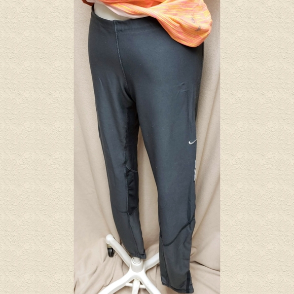 Nike Pants - Dark Gray Nike Zip Leggings